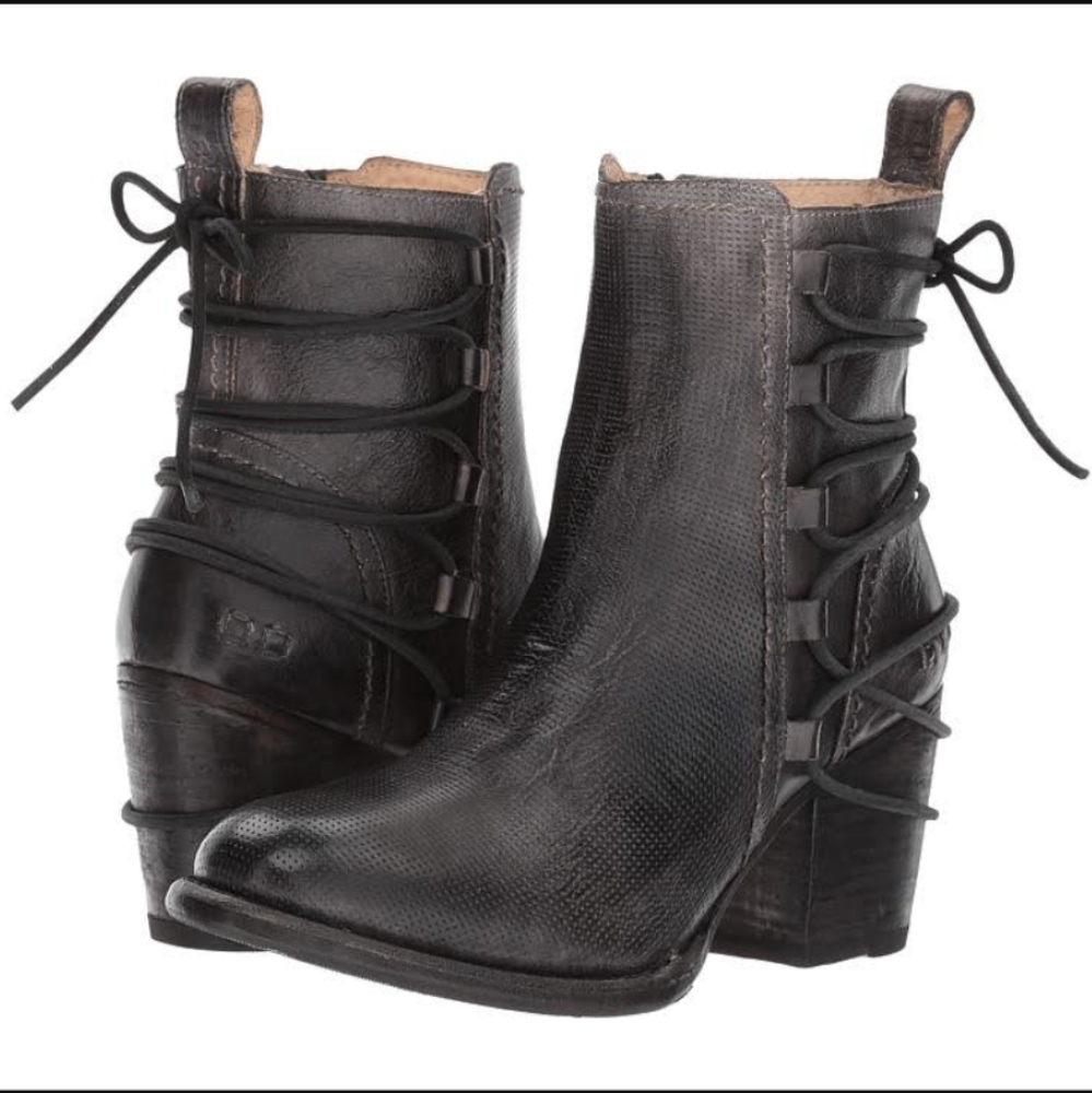 Bed Stu Blaire Lace Up Boots, 9